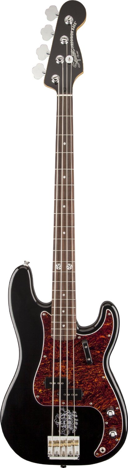 Fender Eva Gardner Precision Bass RW Black Bass Guitar